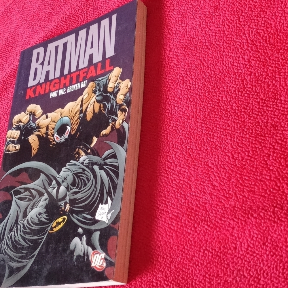 New Batman nightfall vol 1 DC comics broken bat dough
